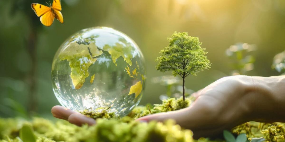 ¿Qué hace un licenciado en Gestión Ambiental? Licenciado en Gestión Ambiental trabajando en la evaluación y el cuidado del ambiente.